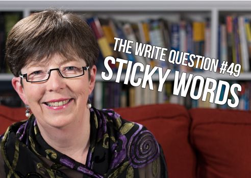 sticky writing